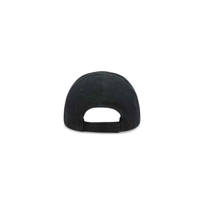 WomenMen Scarves and Caps Balenciaga Handdrawn Bb Icon Cap In Black