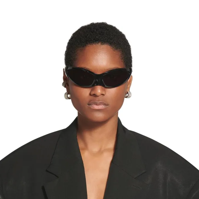 WomenMen Sunglasses Balenciaga Skin Cat Sunglasses In Black