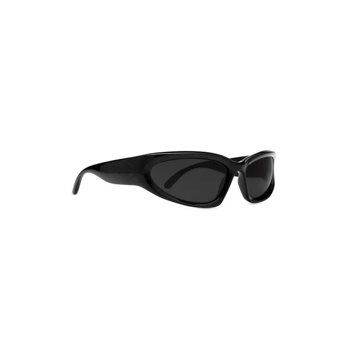 WomenMen Sunglasses Balenciaga Swift Oval Sunglasses In Black