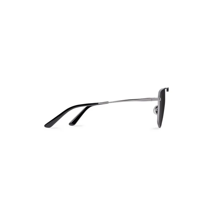 WomenMen Sunglasses Balenciaga Tag 20 Navigator Sunglasses In Black