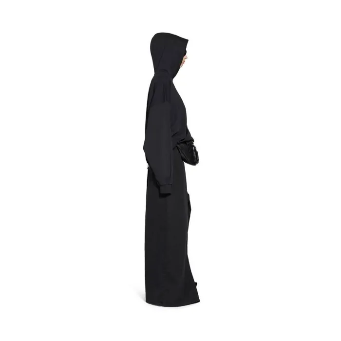 WomenMen Sweatshirts and Hoodies Balenciaga Balenciaga Hoodie Medium Fit In Black Faded