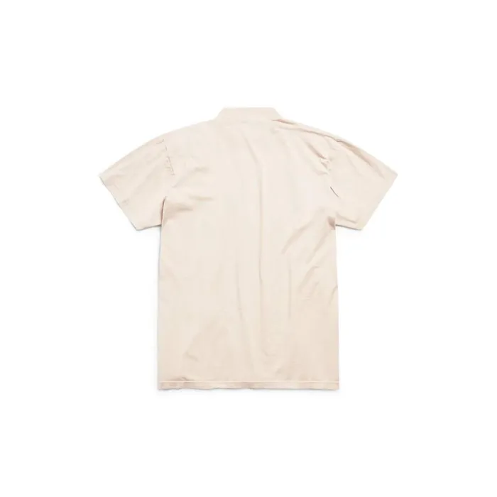 WomenMen Tshirts Balenciaga Unity Sports Icon Stretchedout Tshirt Oversized In Light Beige