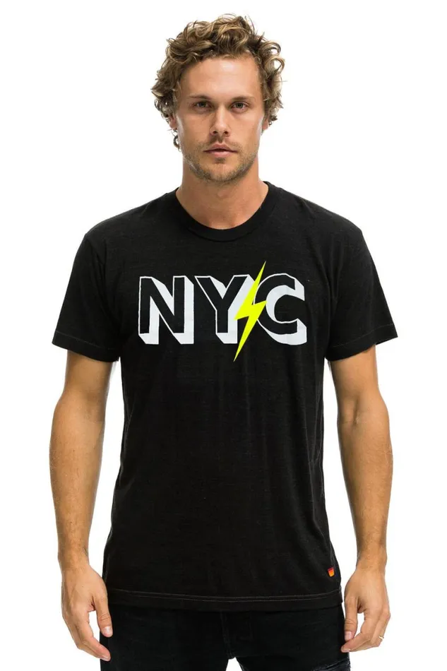 WomenMen Tees Aviator Nation Gov Ball 2024 Unisex Crew Tee 8211 Black