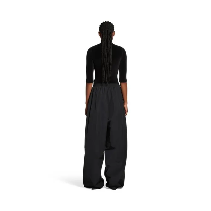 WomenMen Trousers Balenciaga 3b Sports Icon Tracksuit Trousers In Black