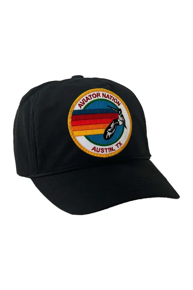 WomenMen Trucker Hats Aviator Nation Signature Austin Vintage Nylon Trucker Hat WomenMen Trucker Hats Aviator Nation Signature Austin Vintage Nylon Trucker Hat