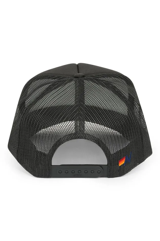 WomenMen Trucker Hats Aviator Nation Venice Rainbow Trucker Hat