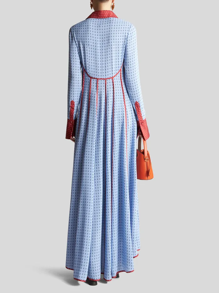 Women Midi Dress With Bib Detail Etro Dresses