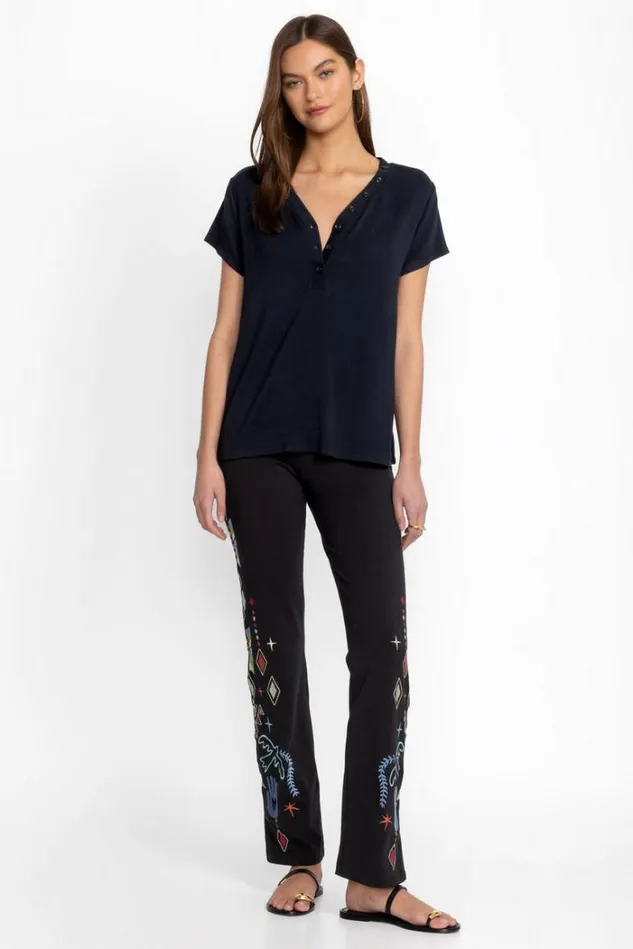 Women MILLEY BABY BOOT LEGGING Black Johnny Was Bottoms Women MILLEY BABY BOOT LEGGING Black Johnny Was Bottoms