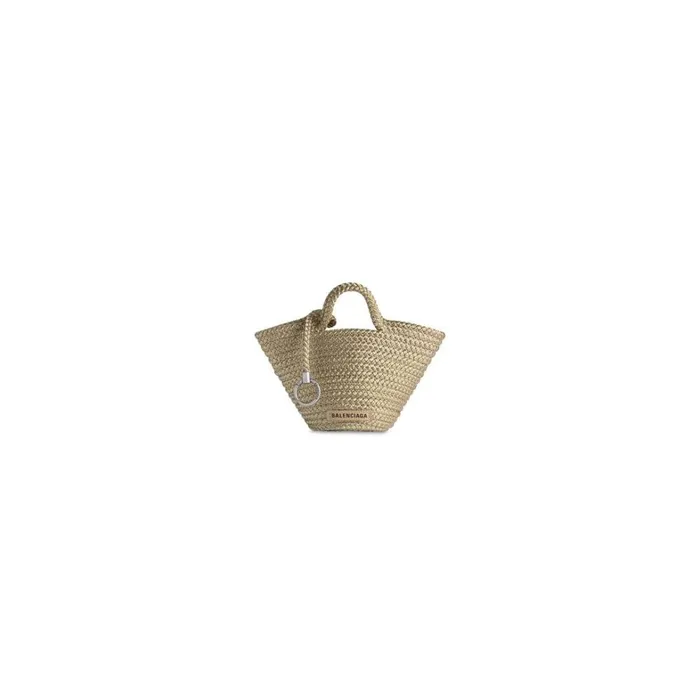 Women Mini Bags Balenciaga Ibiza Mini Basket With Strap In Brown