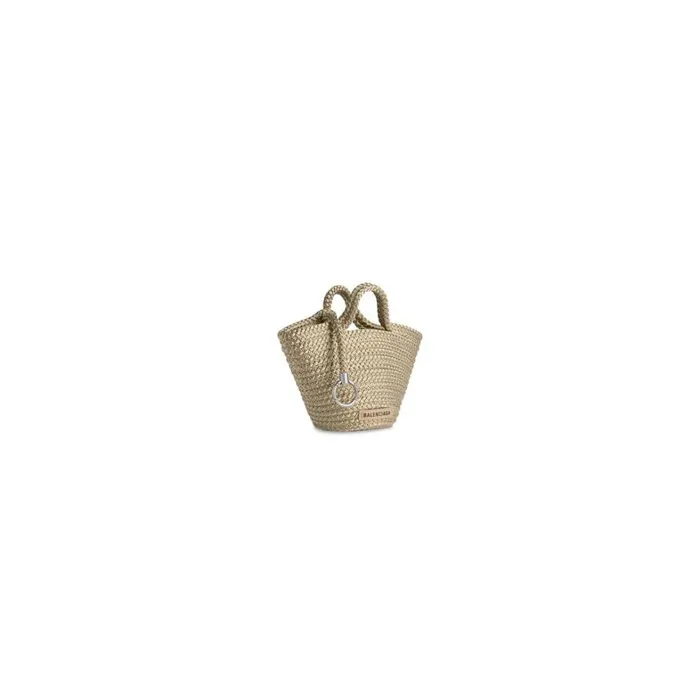 Women Mini Bags Balenciaga Ibiza Mini Basket With Strap In Brown