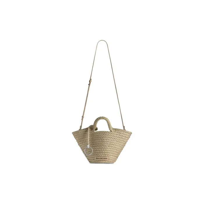 Women Mini Bags Balenciaga Ibiza Mini Basket With Strap In Brown