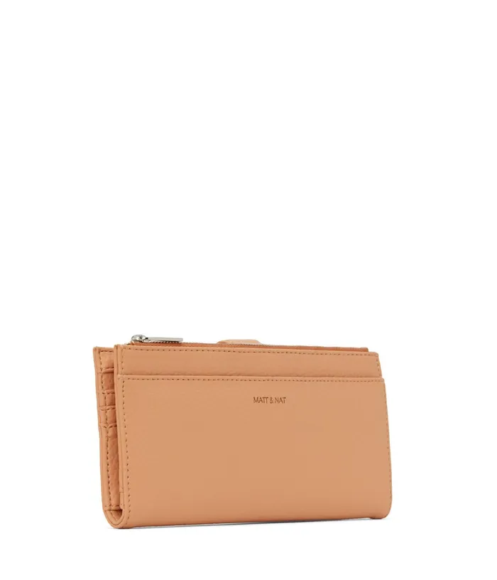 Women Motiv Vegan Wallet 8211 Purity Melon Matt and Nat Wallets