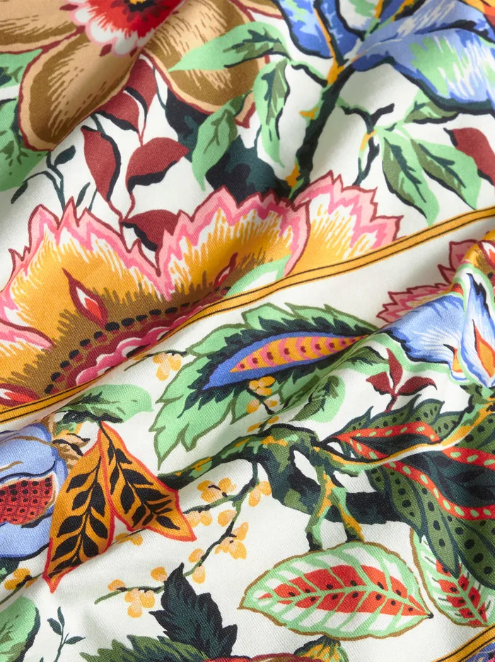 Women Multicoloured Bouquet TShirt Etro Sweatshirts And TShirts