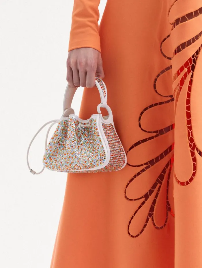 Women Nano Confetti Pav O Handle Bag Rainbow Oscar De La Renta Handbags Women Nano Confetti Pav O Handle Bag Rainbow Oscar De La Renta Handbags