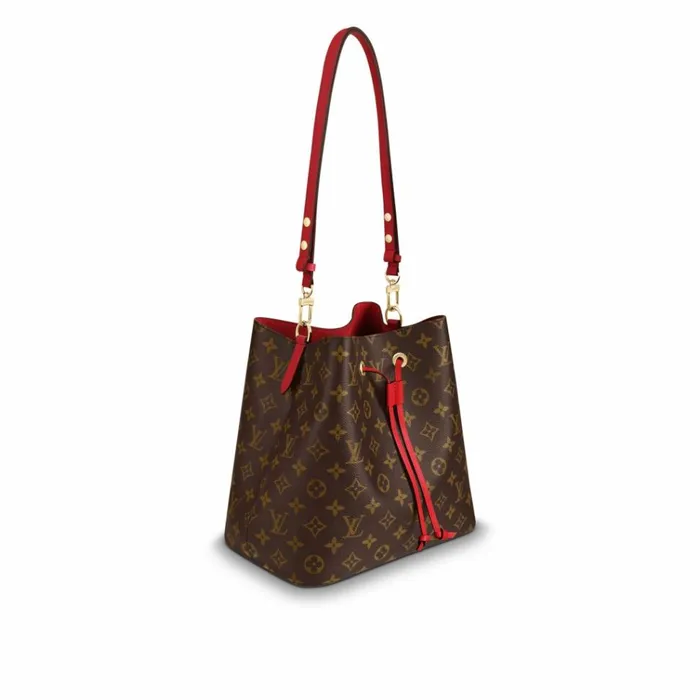 Women NeoNoe Bag Louis Vuitton Louis Vuitton Coquelicot Red Nono M44021 8211 Louis Vuitton Handbag Store