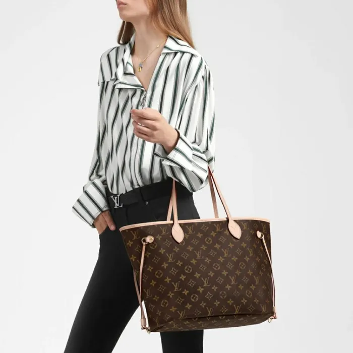 Women Neverfull Bag Louis Vuitton Louis Vuitton Monogram Canvas Neverfull GM M40990 Beige 8211 Louis Vuitton Handbag Store