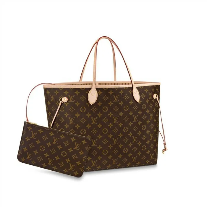 Women Neverfull Bag Louis Vuitton Louis Vuitton Monogram Canvas Neverfull GM M40990 Beige 8211 Louis Vuitton Handbag Store
