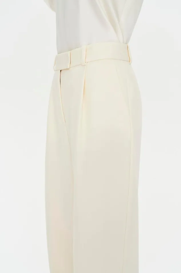 Women Novia Pant Eggshell Jonathan Simkhai Pants and Bottoms