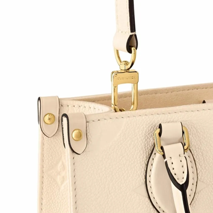 Women Onthego Bag Louis Vuitton Louis Vuitton Onthego PM Cream M46569 8211 Louis Vuitton Handbag Store