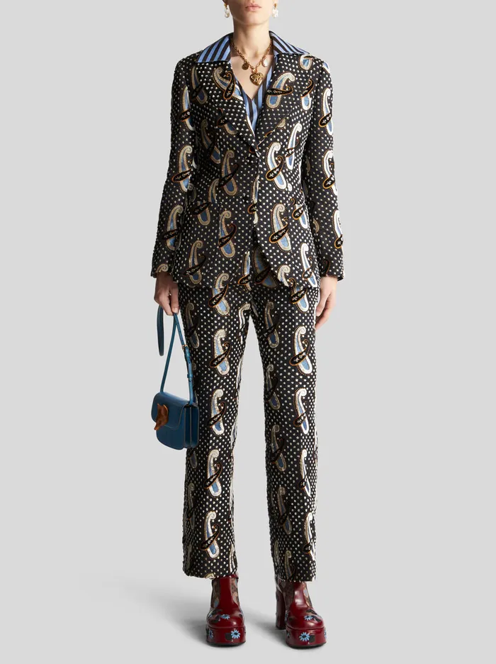 Women Paisley Jacquard Jacket Etro Jackets