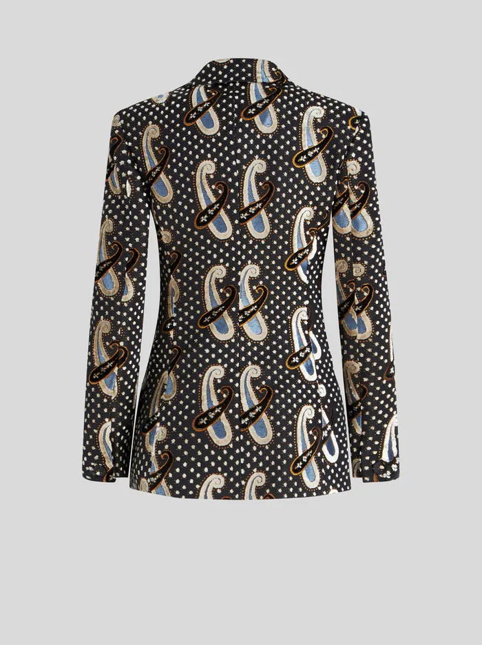 Women Paisley Jacquard Jacket Etro Jackets