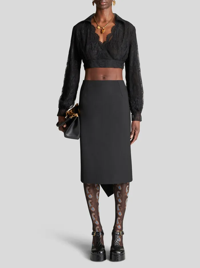 Women Pencil Skirt With Tail Etro Skirts