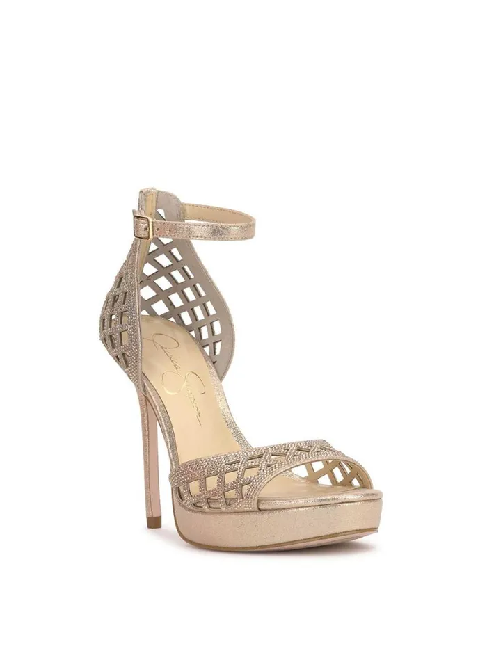 Women Platforms Jessica Simpson Herora Platform Sandal In Champagne