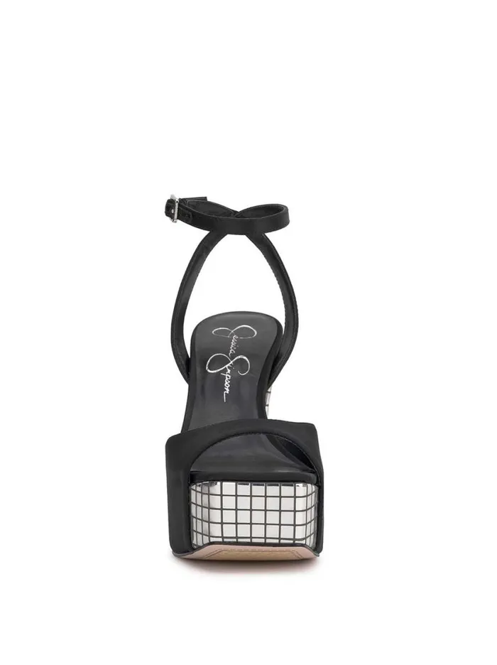Women Platforms Jessica Simpson Lirio Platform Sandal In Black Disco