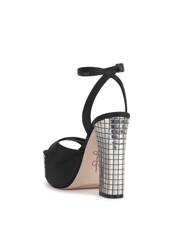 Women Platforms Jessica Simpson Lirio Platform Sandal In Black Disco