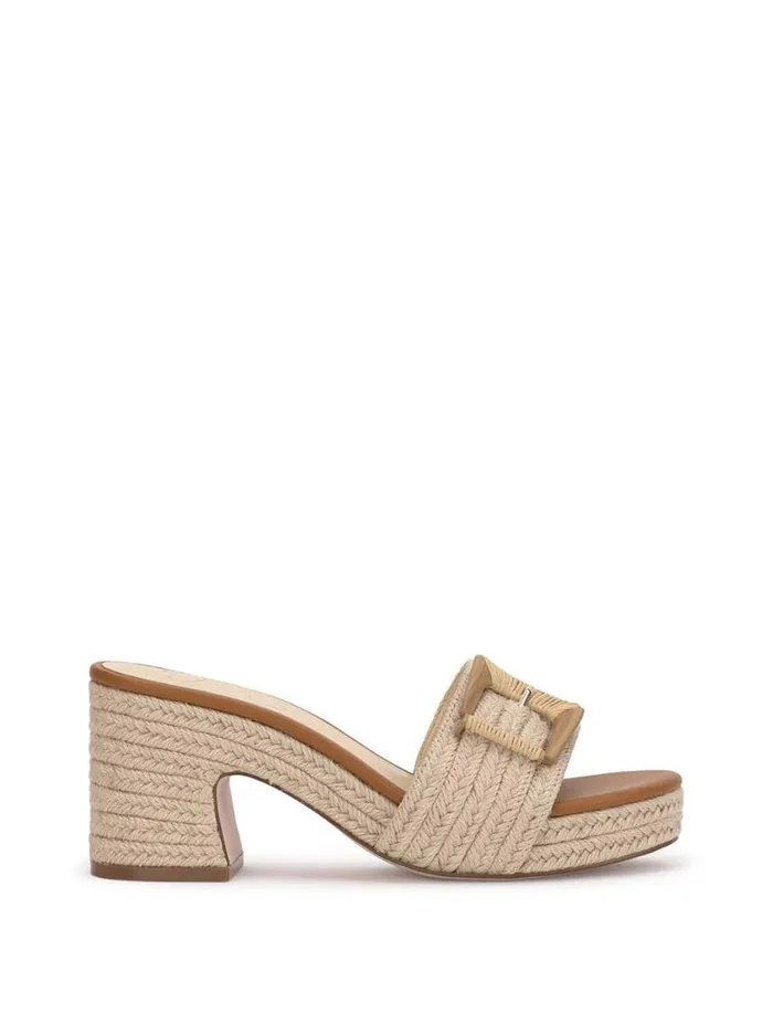 Women Platforms Jessica Simpson Peccio Buckle Platform In Natural