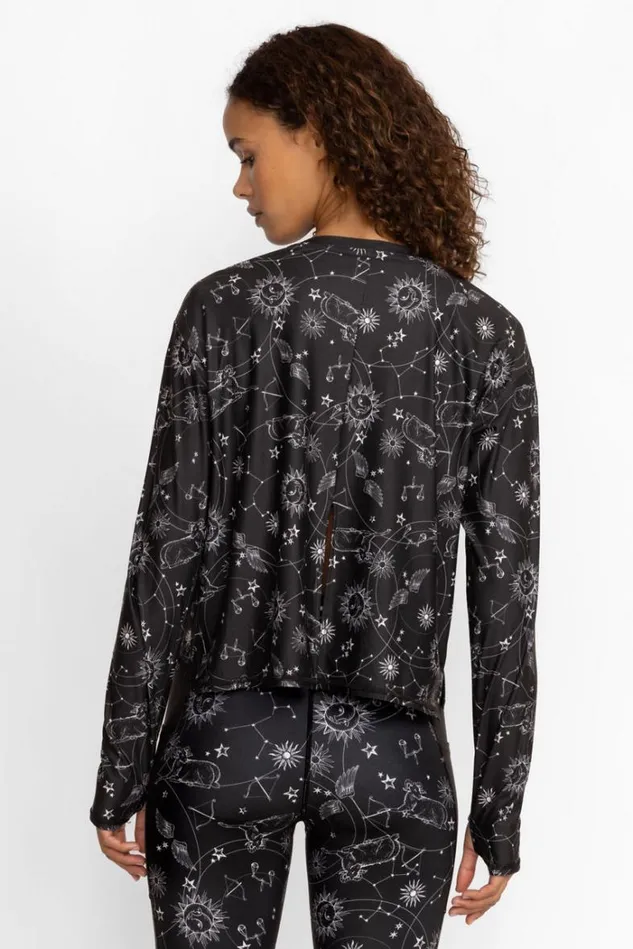 Women Promisino Step Hem Tee With Flyaway Back Bijou Johnny Was Tops Women Promisino Step Hem Tee With Flyaway Back Bijou Johnny Was Tops