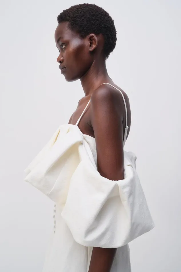 Women Puff Dress Natural White Jonathan Simkhai Dresses and Jumpsuits