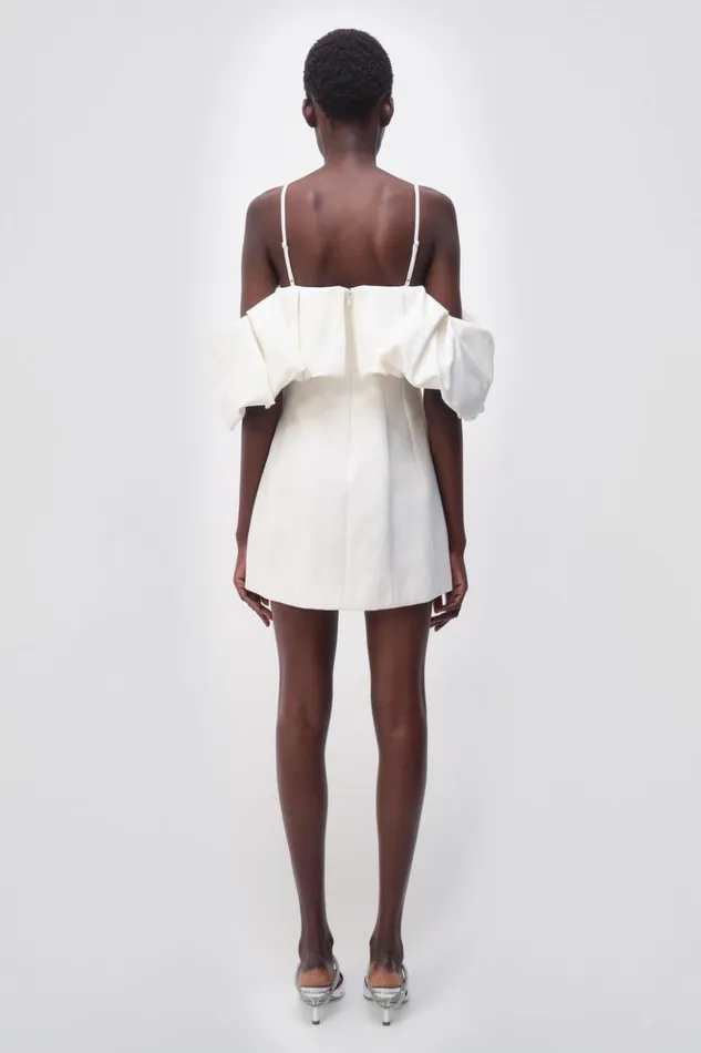 Women Puff Dress Natural White Jonathan Simkhai Dresses and Jumpsuits
