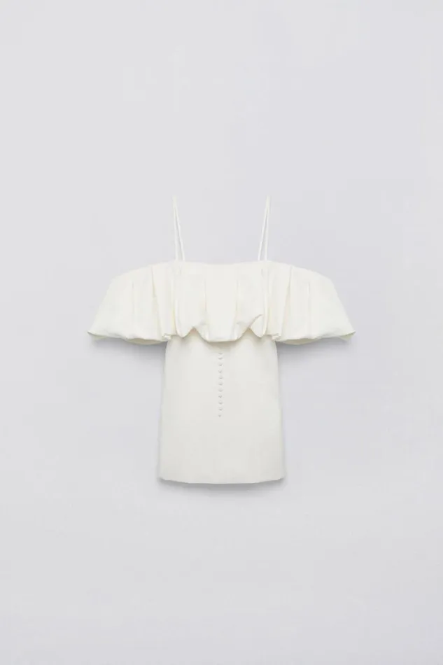 Women Puff Dress Natural White Jonathan Simkhai Dresses and Jumpsuits