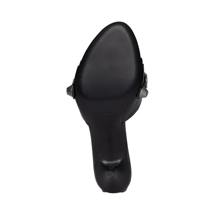 Women Pumps and Heels Balenciaga Cagole 70mm Sandal In Black