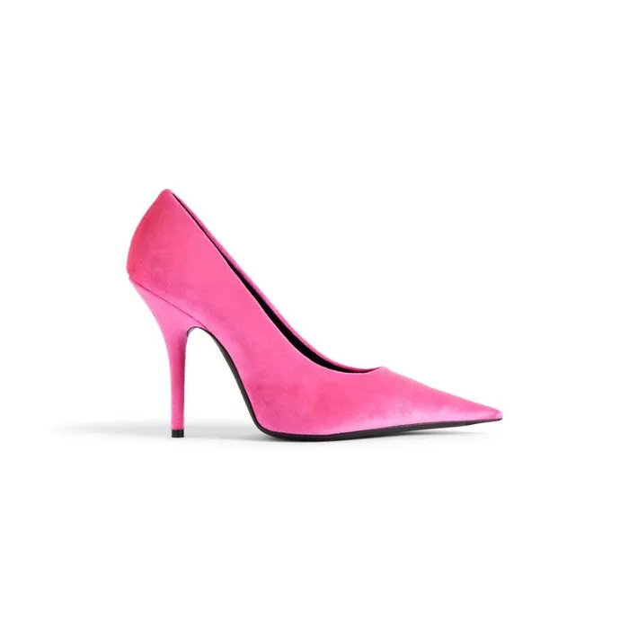 Women Pumps and Heels Balenciaga Knife 110mm Pump In Bright Pink