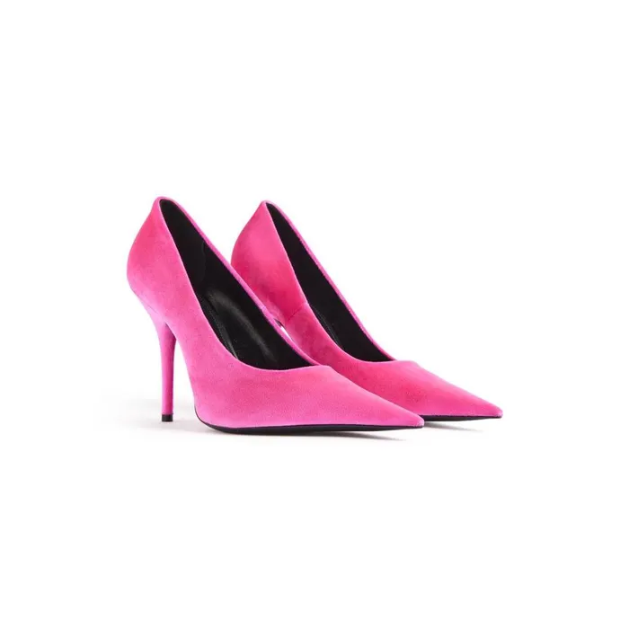 Women Pumps and Heels Balenciaga Knife 110mm Pump In Bright Pink