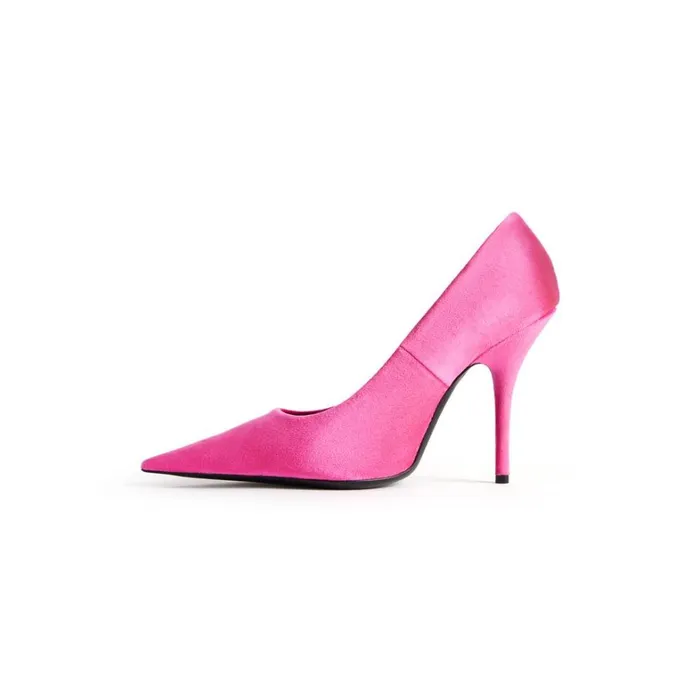 Women Pumps and Heels Balenciaga Knife 110mm Pump In Bright Pink