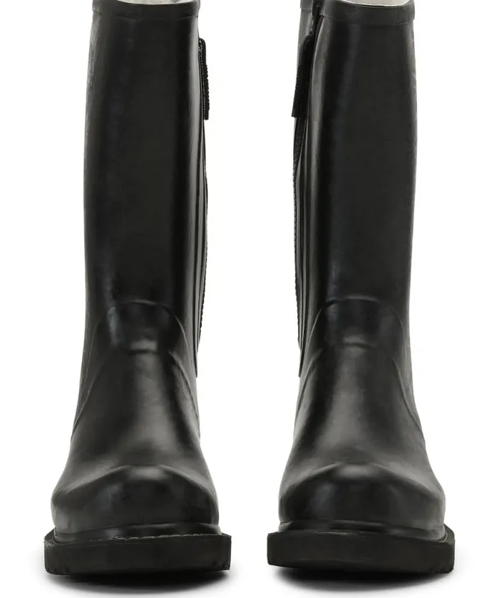 Women Rainboots Medium Ilse Jacobsen 34 Rubber Boots With Zip 8211 Black Women Rainboots Medium Ilse Jacobsen 34 Rubber Boots With Zip 8211 Black