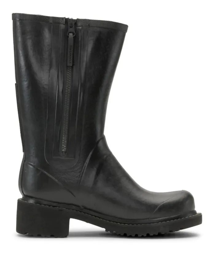 Women Rainboots Medium Ilse Jacobsen 34 Rubber Boots With Zip 8211 Black Women Rainboots Medium Ilse Jacobsen 34 Rubber Boots With Zip 8211 Black