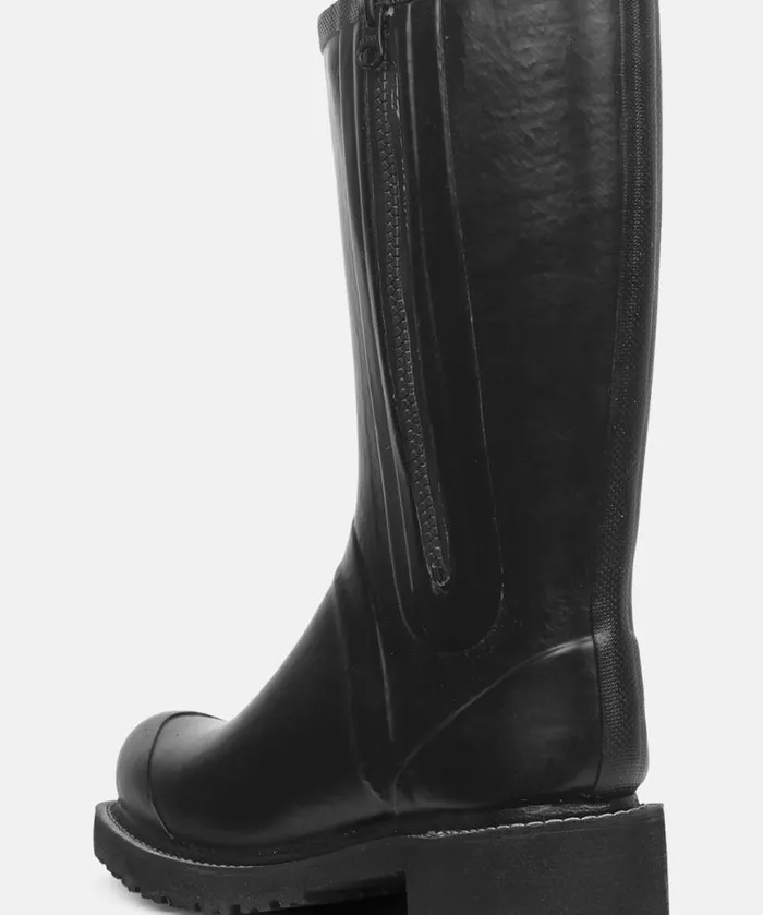 Women Rainboots Medium Ilse Jacobsen 34 Rubber Boots With Zip 8211 Black Women Rainboots Medium Ilse Jacobsen 34 Rubber Boots With Zip 8211 Black