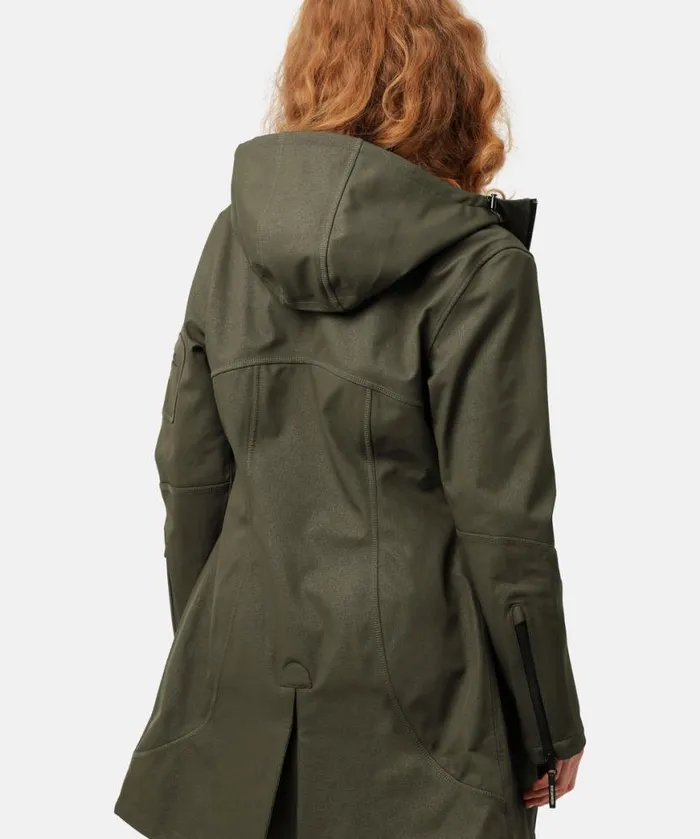 Women Raincoats Ilse Jacobsen Raincoat 8211 Army Women Raincoats Ilse Jacobsen Raincoat 8211 Army