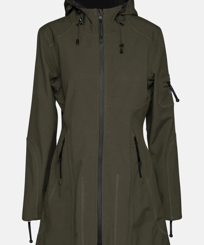 Women Raincoats Ilse Jacobsen Raincoat 8211 Army Women Raincoats Ilse Jacobsen Raincoat 8211 Army