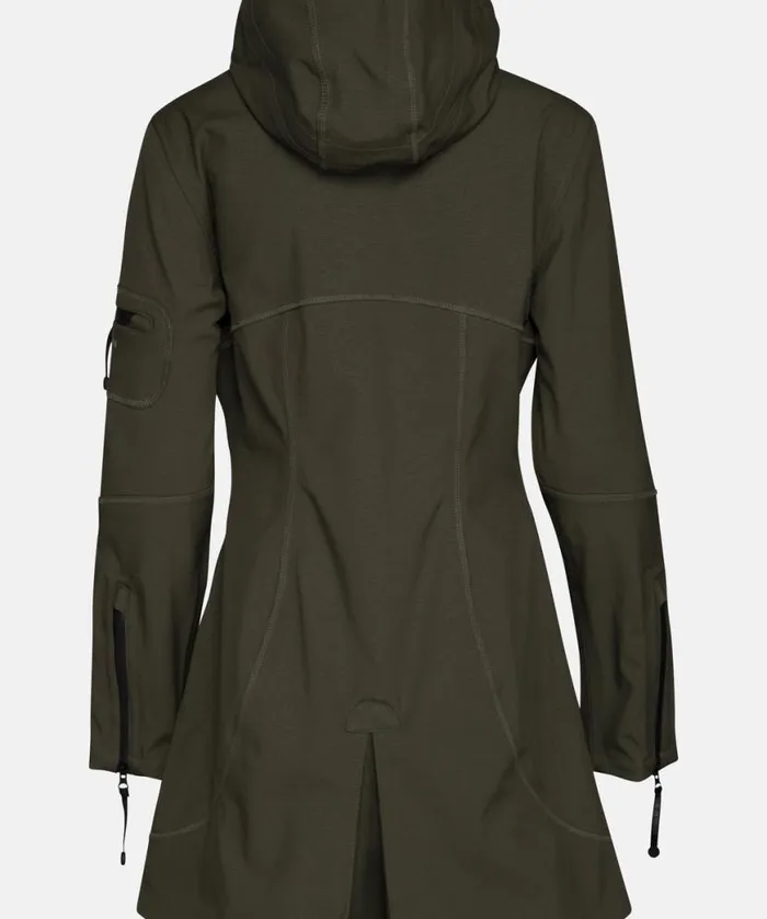 Women Raincoats Ilse Jacobsen Raincoat 8211 Army Women Raincoats Ilse Jacobsen Raincoat 8211 Army