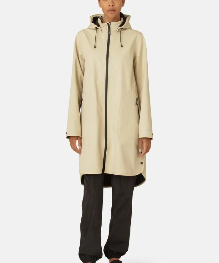 Women Raincoats Ilse Jacobsen Raincoat 8211 Beige