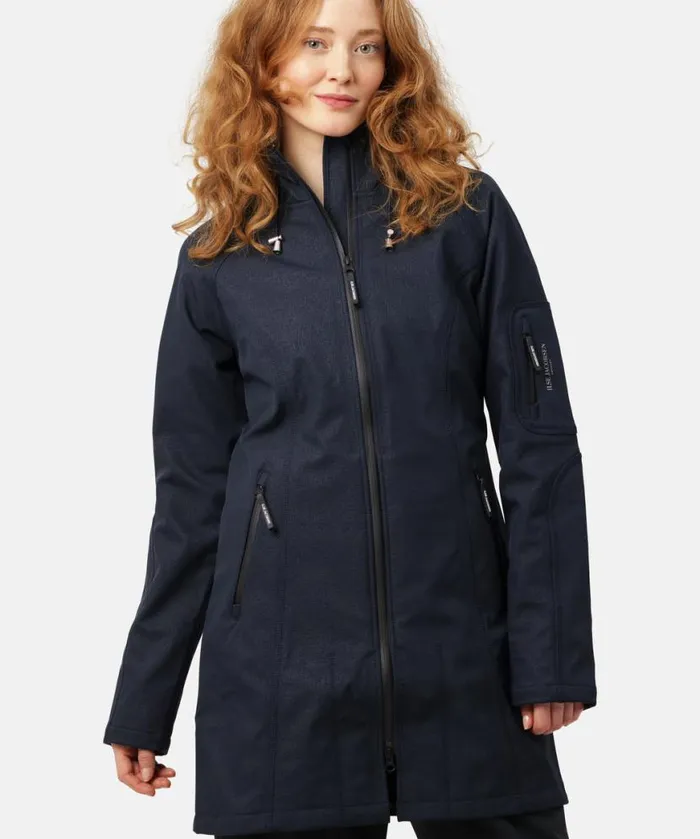 Women Raincoats Ilse Jacobsen Raincoat 8211 Dark Indigo
