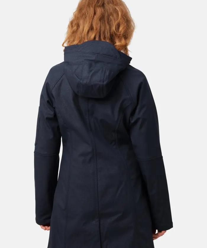 Women Raincoats Ilse Jacobsen Raincoat 8211 Dark Indigo