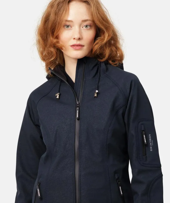 Women Raincoats Ilse Jacobsen Raincoat 8211 Dark Indigo
