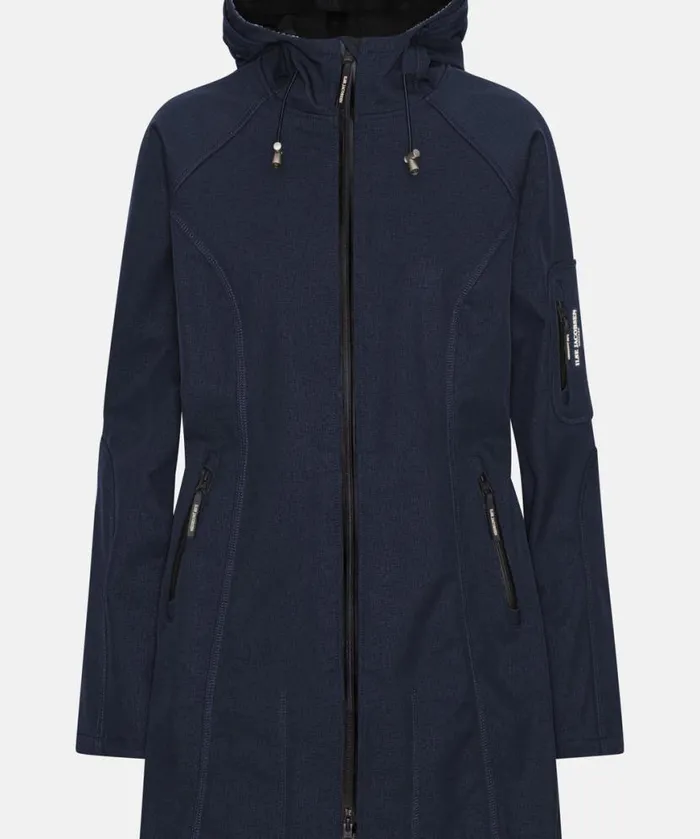 Women Raincoats Ilse Jacobsen Raincoat 8211 Dark Indigo