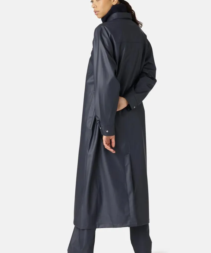 Women Raincoats Ilse Jacobsen Raincoat 8211 Dark Indigo